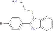(2-{[2-(4-Bromophenyl)-1H-indol-3-yl]thio}ethyl)amine