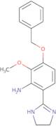 3-(Benzyloxy)-6-(4,5-dihydro-1H-imidazol-2-yl)-2-methoxyaniline