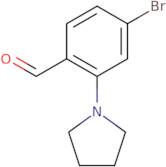 4-Bromo-2-pyrrolidinobenzaldehyde