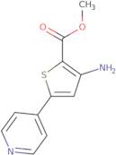 Methyl 3-amino-5-(pyridin-4-yl)thiophene-2-carboxylate