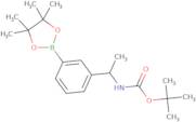 (R)-tert-Butyl (1-(3-(4,4,5,5-tetramethyl-1,3,2-dioxaborolan-2-yl)phenyl)ethyl)carbamate