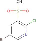 5-Bromo-2-chloro-3-(methylsulfonyl)pyridine