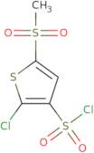 2-Chloro-5-methanesulfonylthiophene-3-sulfonyl chloride