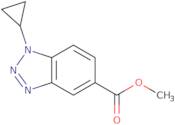 Methyl 1-cyclopropylbenzotriazole-5-carboxylate
