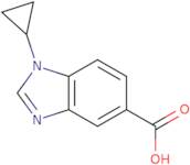 1-Cyclopropyl-1,3-benzodiazole-5-carboxylic acid