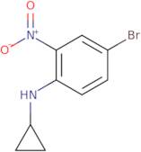N-Cyclopropyl 4-bromo-2-nitroaniline
