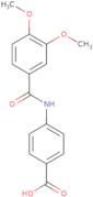 4-(3,4-Dimethoxybenzamido)benzoic acid