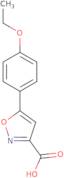 5-(4-Ethoxyphenyl)-1,2-oxazole-3-carboxylic acid