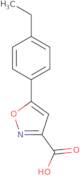 5-(4-Ethylphenyl)-1,2-oxazole-3-carboxylic acid