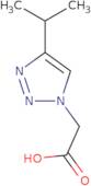 (4-Isopropyl-1H-1,2,3-triazol-1-yl)acetic acid