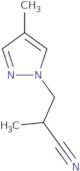 2-Methyl-3-(4-methyl-1H-pyrazol-1-yl)propanenitrile