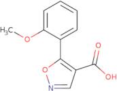 5-(2-Methoxyphenyl)-1,2-oxazole-4-carboxylic acid