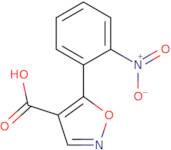 5-(2-Nitrophenyl)-1,2-oxazole-4-carboxylic acid