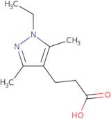 3-(1-Ethyl-3,5-dimethyl-1 H -pyrazol-4-yl)-propionic acid