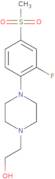 2-[4-[2-Fluoro-4-(methylsulfonyl)phenyl]-piperazin-1-yl]ethanol