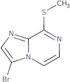 3-Bromo-8-(Methylthio)Imidazo[1,2-A]Pyrazine