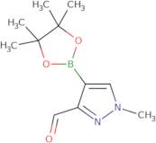 1-Methyl-4-(4,4,5,5-tetramethyl-1,3,2-dioxaborolan-2-yl)-1H-pyrazole-3-carboxaldehyde