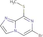 6-Bromo-8-(methylthio)imidazo[1,2-a]pyrazine