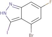 4-Bromo-6-fluoro-3-iodo-1H-indazole