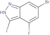 6-Bromo-4-fluoro-3-iodo-1H-indazole