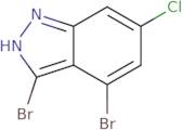 3,4-Dibromo-6-chloro-1H-indazole