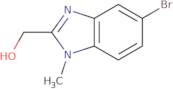 (5-Bromo-1-methyl-1H-1,3-benzodiazol-2-yl)methanol