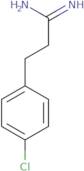 3-(4-Chlorophenyl)propanimidamide