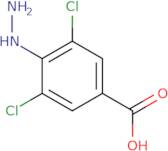 3,5-Dichloro-4-hydrazinylbenzoic acid