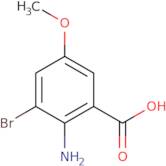 2-Amino-3-bromo-5-methoxybenzoic acid