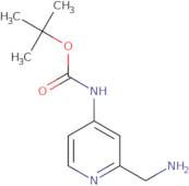 (2-Aminomethyl-pyridin-4-yl)-carbamic acid tert-butyl ester