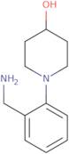 1-[2-(Aminomethyl)phenyl]-4-piperidinol