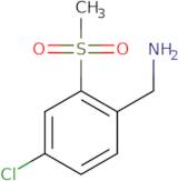 4-Chloro-2-methanesulfonyl-benzylamine