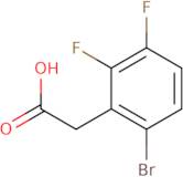 2-(6-Bromo-2,3-difluorophenyl)acetic acid