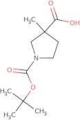 1-[(tert-butoxy)carbonyl]-3-methylpyrrolidine-3-carboxylic acid