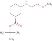 3-(2-Methoxyethylamino)piperidine-1-carboxylic acid tert-butyl ester