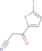 3-(5-Iodothiophen-2-yl)-3-oxopropanenitrile