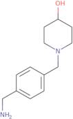 1-{[4-(Aminomethyl)phenyl]methyl}piperidin-4-ol