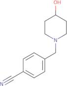 4-(4-Hydroxy-piperidin-1-ylmethyl)-benzonitrile
