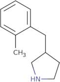 3-[(2-Methylphenyl)methyl]pyrrolidine