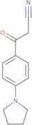 3-Oxo-3-[4-(pyrrolidin-1-yl)phenyl]propanenitrile