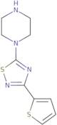 1-[3-(Thiophen-2-yl)-1,2,4-thiadiazol-5-yl]piperazine