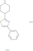 4-(4-Phenyl-1,3-thiazol-2-yl)piperidine dihydrochloride