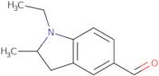 1-Ethyl-2-methyl-2,3-dihydro-1H-indole-5-carbaldehyde