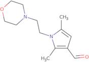 2,5-Dimethyl-1-(2-morpholin-4-yl-ethyl)-1H-pyrrole-3-carbaldehyde