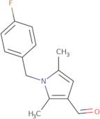 1-(4-Fluoro-benzyl)-2,5-dimethyl-1H-pyrrole-3-carbaldehyde