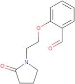 2-[2-(2-Oxo-pyrrolidin-1-yl)-ethoxy]-benzaldehyde