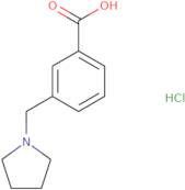 3-(Pyrrolidin-1-ylmethyl)benzoic acid hydrochloride