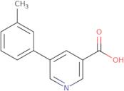 5-(3-Methylphenyl)nicotinic acid