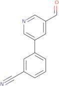 3-(5-Formylpyridin-3-yl)benzonitrile