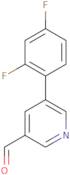 5-(2,4-Difluorophenyl)pyridine-3-carbaldehyde